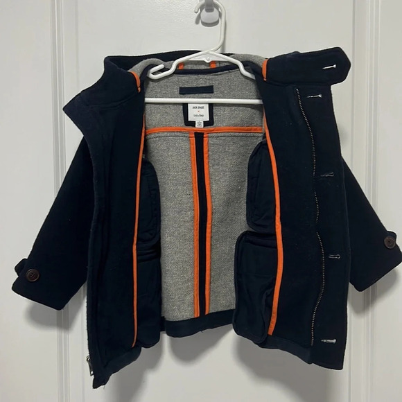 Jack Spade Gapkids boys dark night wool jacket size 3years 95cm - Picture 6 of 13